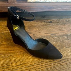 Eloquii Black wedge heels